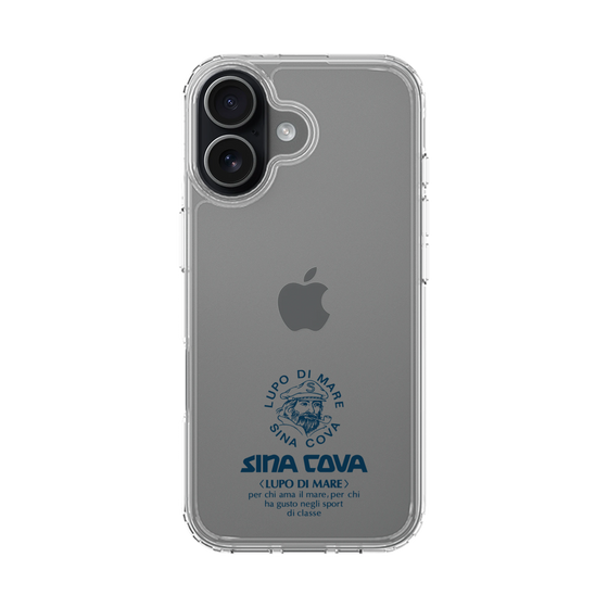 Slim Protection Case［ SINA COVA - Logo - Navy ］