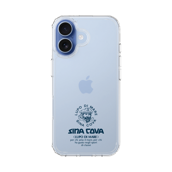 Slim Protection Case［ SINA COVA - Logo - Navy ］