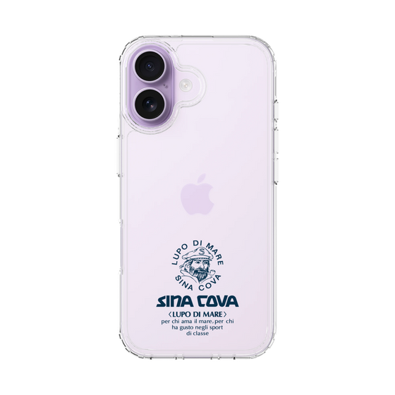 Slim Protection Case［ SINA COVA - Logo - Navy ］