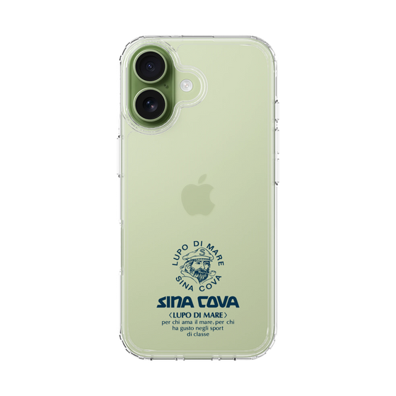 Slim Protection Case［ SINA COVA - Logo - Navy ］