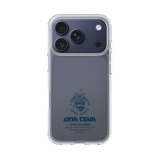 Slim Protection Case［ SINA COVA - Logo - Navy ］