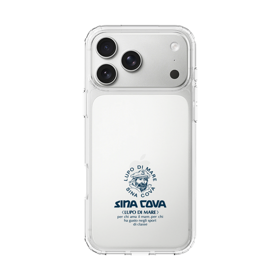 Slim Protection Case［ SINA COVA - Logo - Navy ］