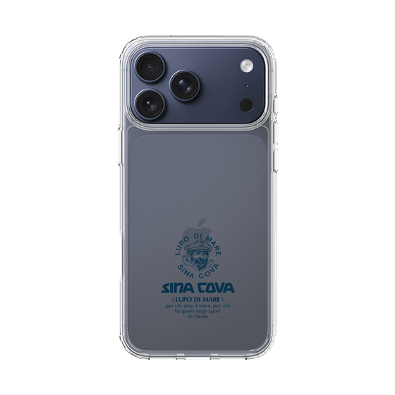 Slim Protection Case［ SINA COVA - Logo - Navy ］