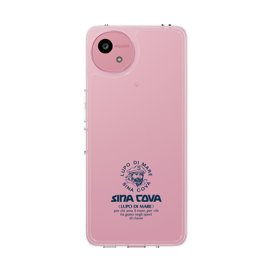 Slim Protection Case［ SINA COVA - Logo - Navy ］
