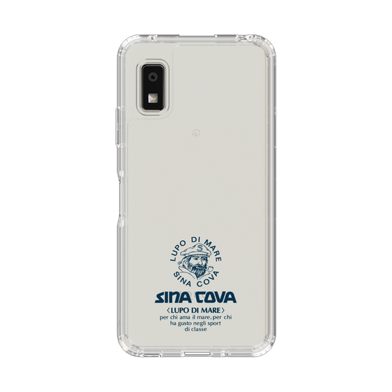 Slim Protection Case［ SINA COVA - Logo - Navy ］