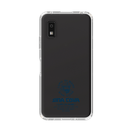 Slim Protection Case［ SINA COVA - Logo - Navy ］
