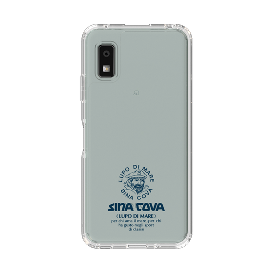 Slim Protection Case［ SINA COVA - Logo - Navy ］