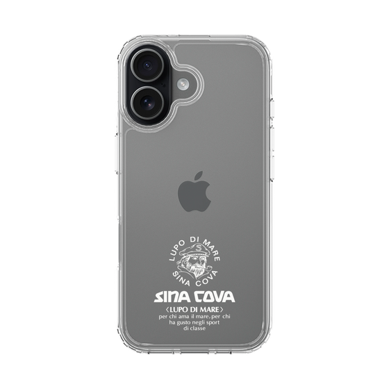 Slim Protection Case［ SINA COVA - Logo - White ］