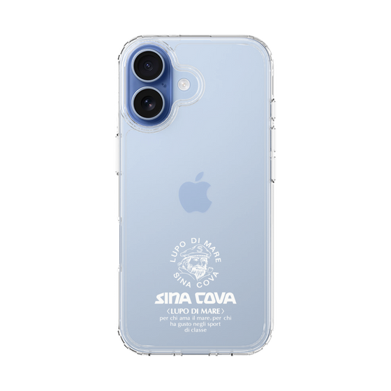 Slim Protection Case［ SINA COVA - Logo - White ］
