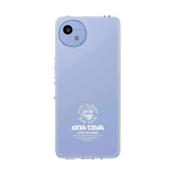 Slim Protection Case［ SINA COVA - Logo - White ］