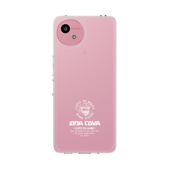 Slim Protection Case［ SINA COVA - Logo - White ］