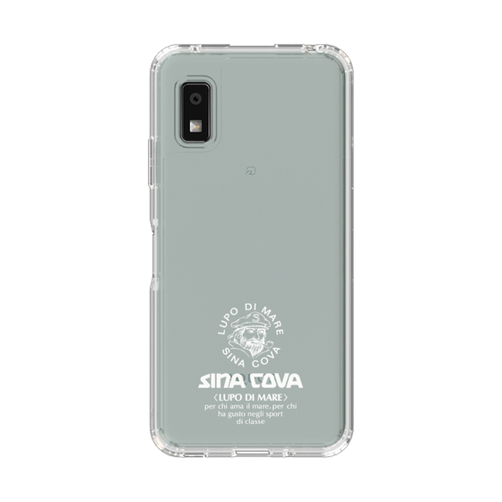 Slim Protection Case［ SINA COVA - Logo - White ］