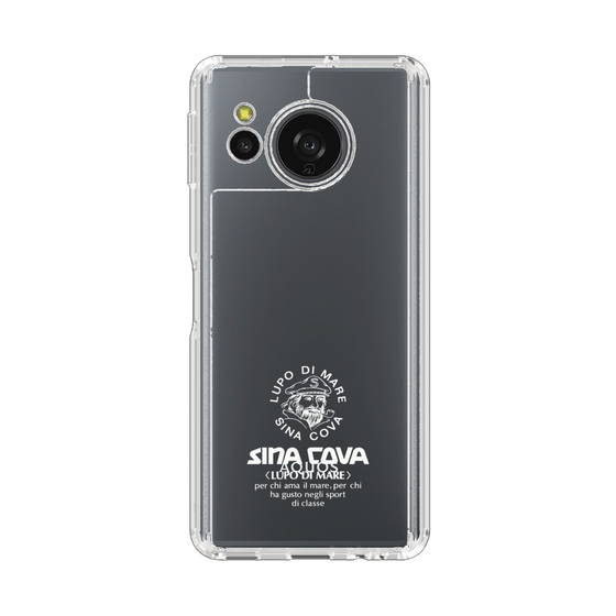 Slim Protection Case［ SINA COVA - Logo - White ］