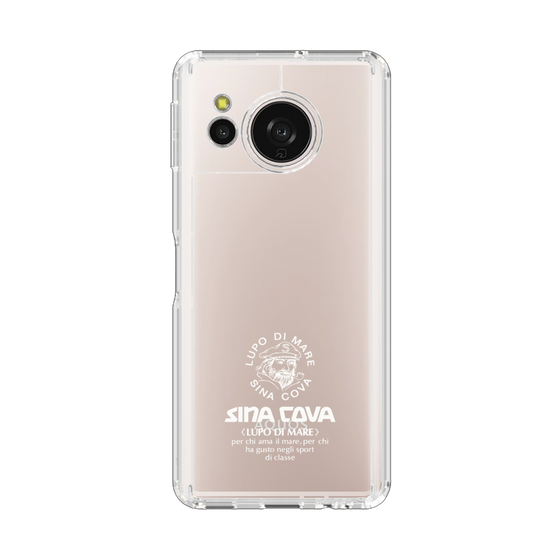 Slim Protection Case［ SINA COVA - Logo - White ］