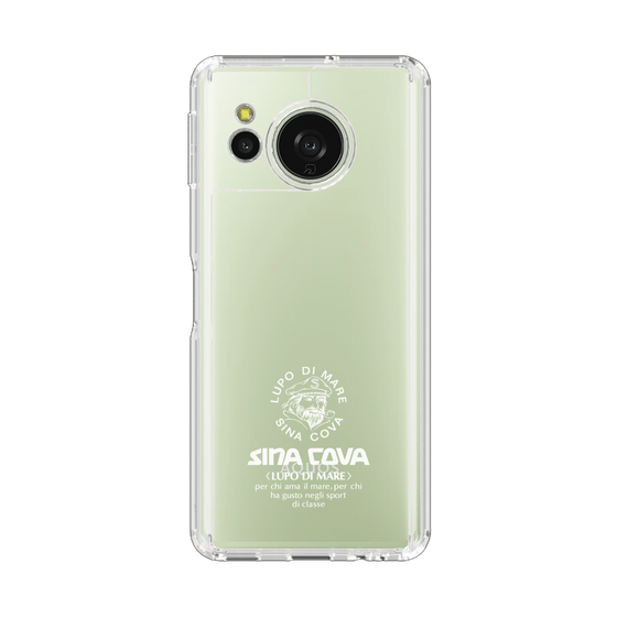 Slim Protection Case［ SINA COVA - Logo - White ］