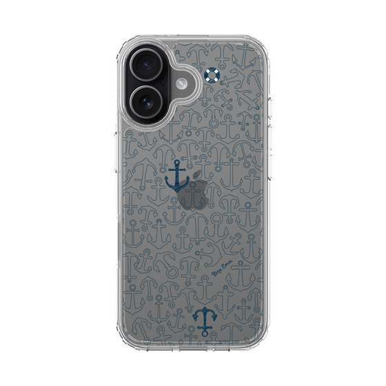 Slim Protection Case［ SINA COVA - Anchor - Navy ］