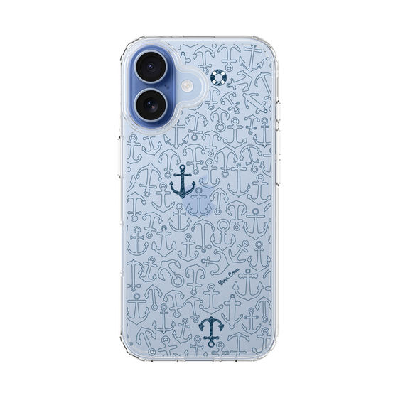 Slim Protection Case［ SINA COVA - Anchor - Navy ］