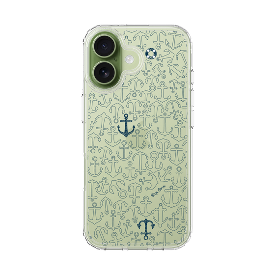 Slim Protection Case［ SINA COVA - Anchor - Navy ］