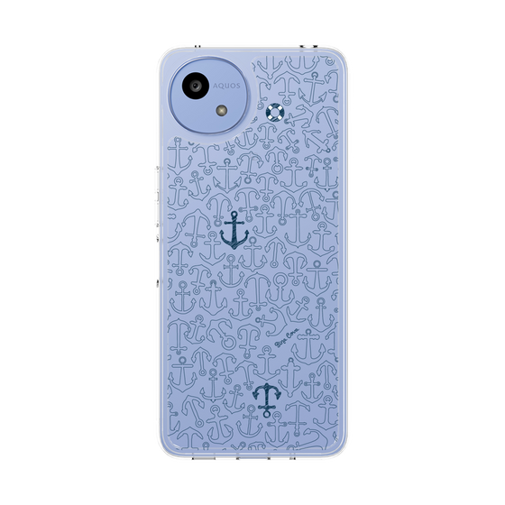 Slim Protection Case［ SINA COVA - Anchor - Navy ］