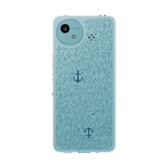 Slim Protection Case［ SINA COVA - Anchor - Navy ］