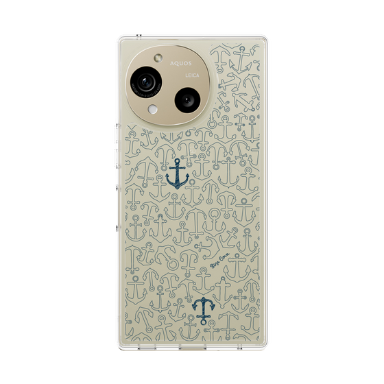 Slim Protection Case［ SINA COVA - Anchor - Navy ］
