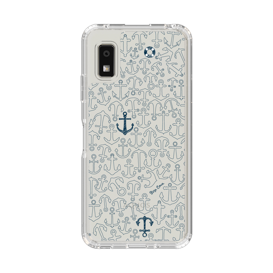 Slim Protection Case［ SINA COVA - Anchor - Navy ］