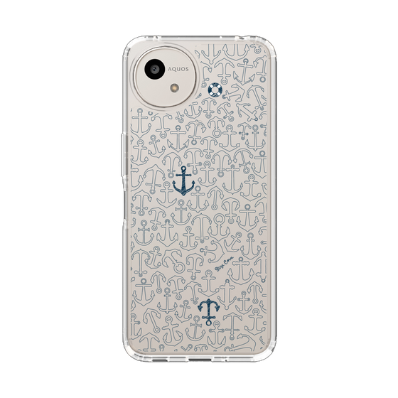 Slim Protection Case［ SINA COVA - Anchor - Navy ］
