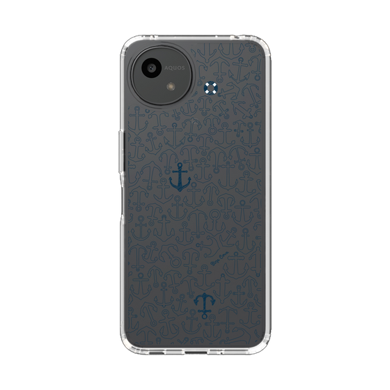 Slim Protection Case［ SINA COVA - Anchor - Navy ］