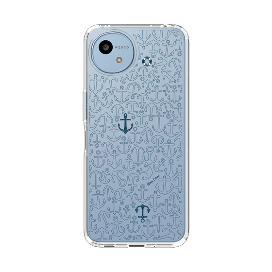 Slim Protection Case［ SINA COVA - Anchor - Navy ］