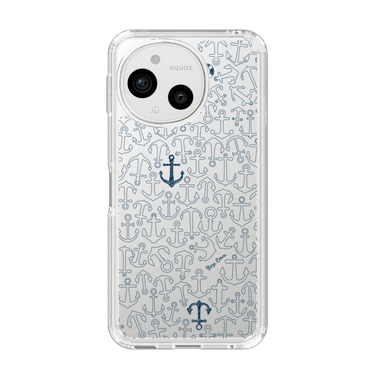 Slim Protection Case［ SINA COVA - Anchor - Navy ］