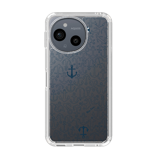 Slim Protection Case［ SINA COVA - Anchor - Navy ］