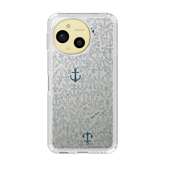Slim Protection Case［ SINA COVA - Anchor - Navy ］