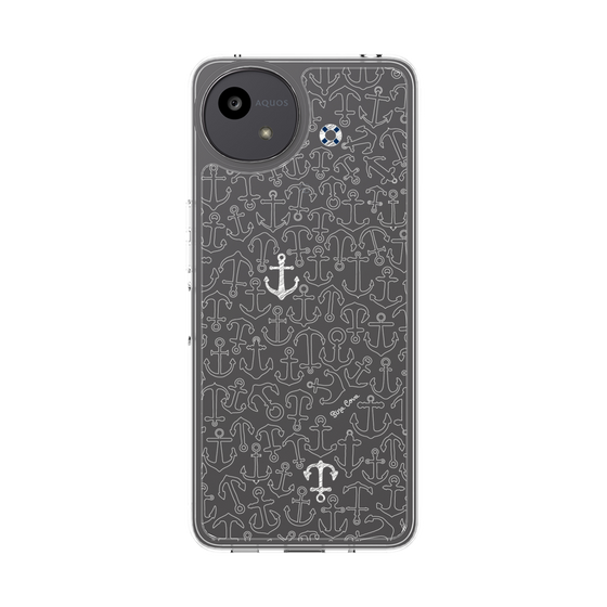 Slim Protection Case［ SINA COVA - Anchor - White ］