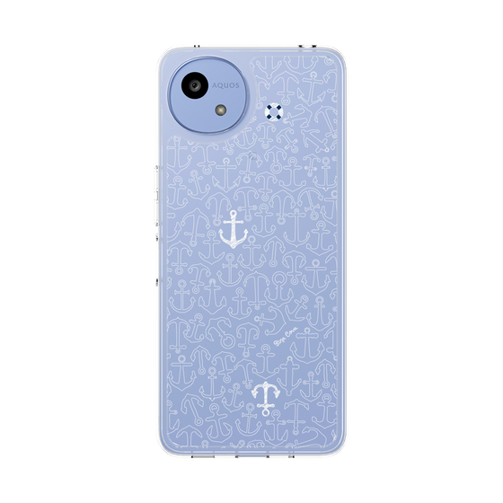 Slim Protection Case［ SINA COVA - Anchor - White ］