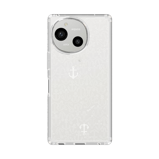 Slim Protection Case［ SINA COVA - Anchor - White ］