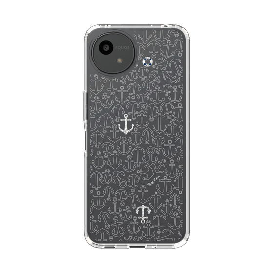 Slim Protection Case［ SINA COVA - Anchor - White ］