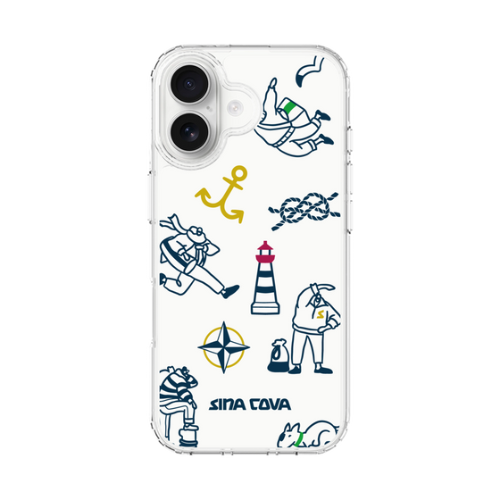 Slim Protection Case［ SINA COVA - Marine Art ］