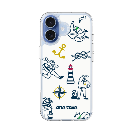 Slim Protection Case［ SINA COVA - Marine Art ］