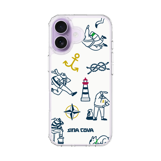 Slim Protection Case［ SINA COVA - Marine Art ］