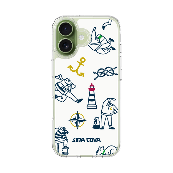Slim Protection Case［ SINA COVA - Marine Art ］