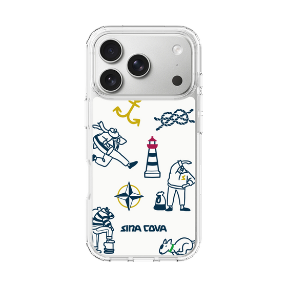 Slim Protection Case［ SINA COVA - Marine Art ］