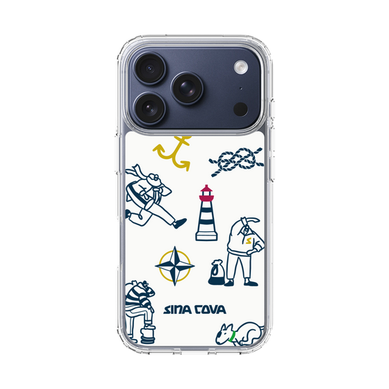 Slim Protection Case［ SINA COVA - Marine Art ］