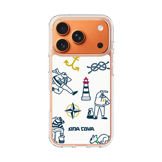 Slim Protection Case［ SINA COVA - Marine Art ］