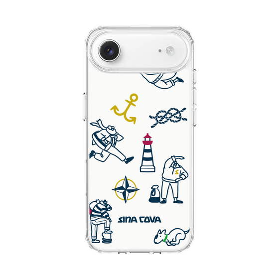 Slim Protection Case［ SINA COVA - Marine Art ］