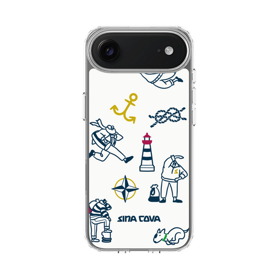 Slim Protection Case［ SINA COVA - Marine Art ］