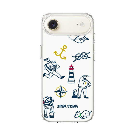 Slim Protection Case［ SINA COVA - Marine Art ］