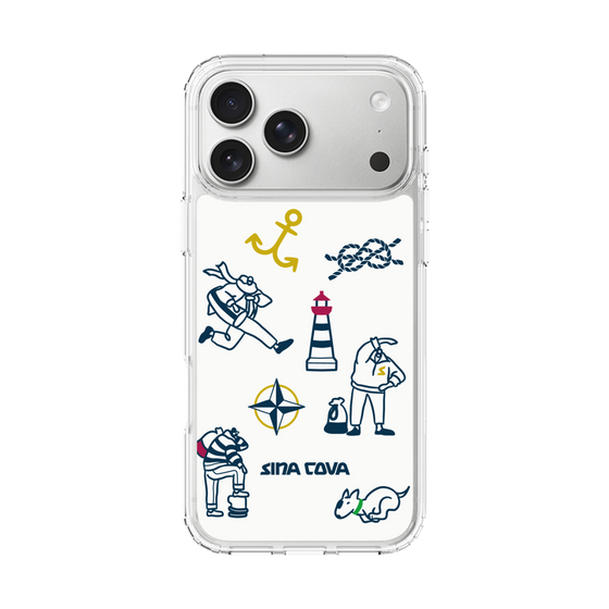 Slim Protection Case［ SINA COVA - Marine Art ］