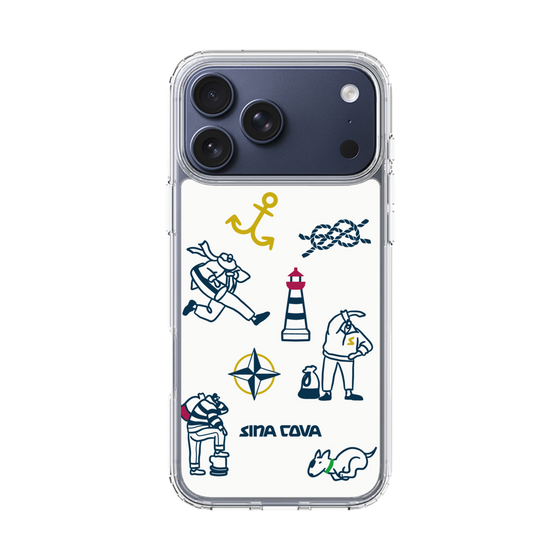 Slim Protection Case［ SINA COVA - Marine Art ］
