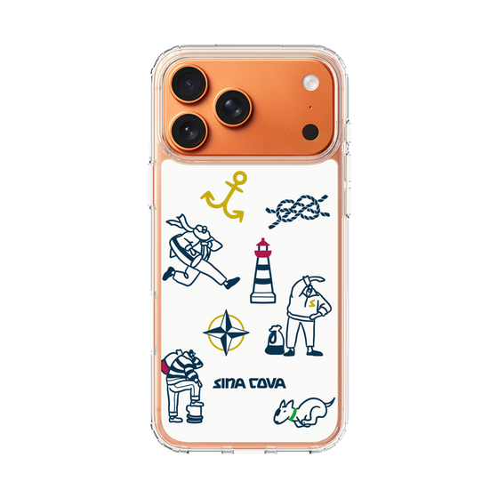 Slim Protection Case［ SINA COVA - Marine Art ］