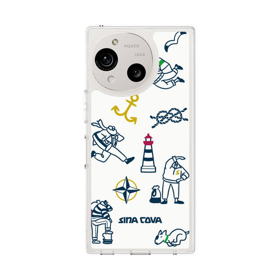 Slim Protection Case［ SINA COVA - Marine Art ］